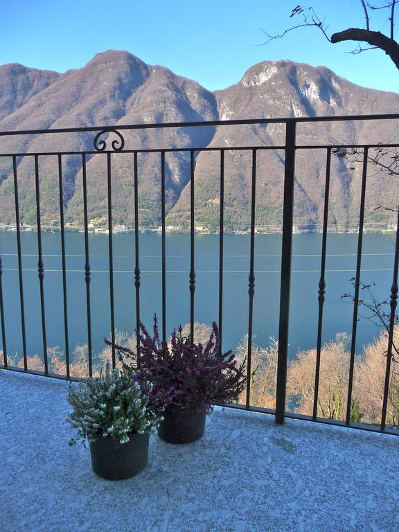 Tra Lago E Montagna Baita La Morena Nesso Bagian luar foto