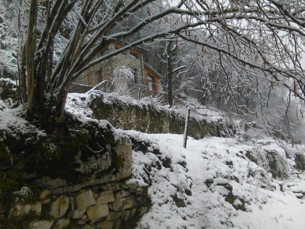 Tra Lago E Montagna Baita La Morena Nesso Bagian luar foto