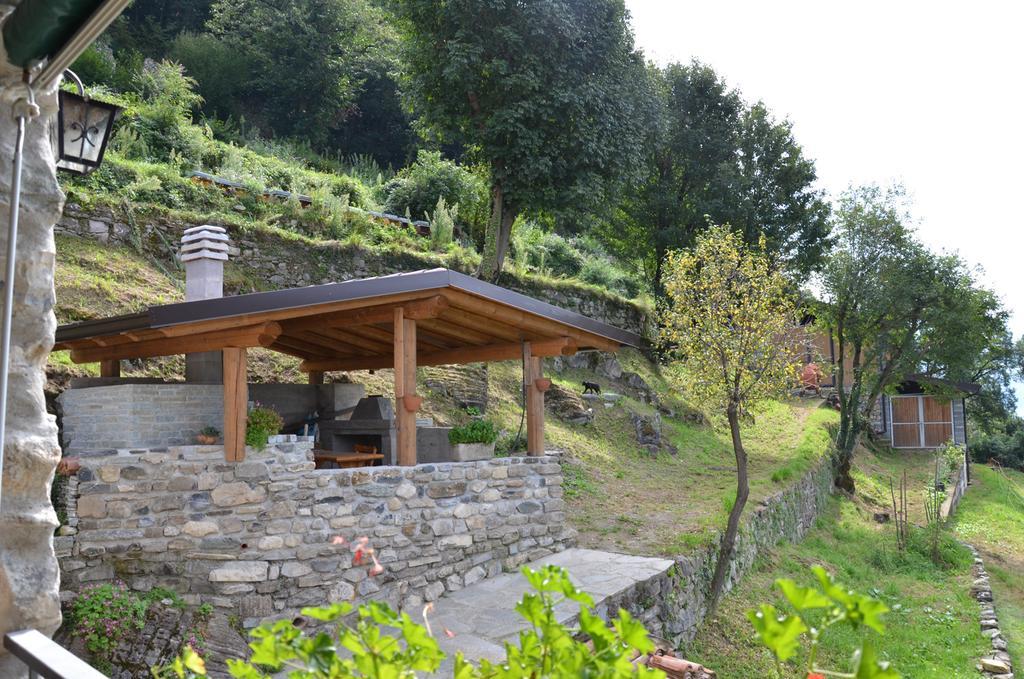Tra Lago E Montagna Baita La Morena Nesso Bagian luar foto