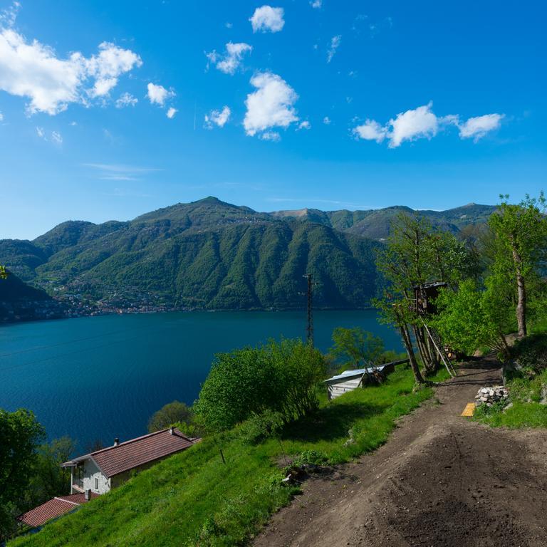 Tra Lago E Montagna Baita La Morena Nesso Bagian luar foto