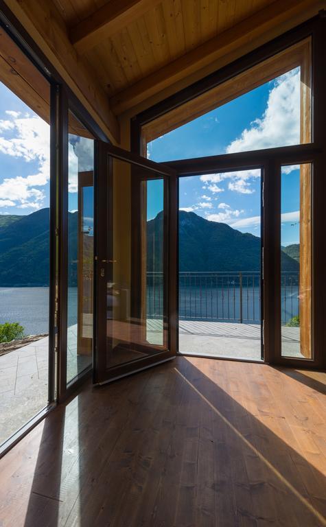 Tra Lago E Montagna Baita La Morena Nesso Bagian luar foto